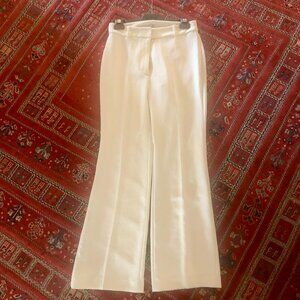 Wilfred Aritzia white crepe dress pants